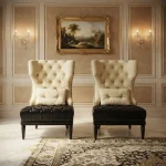 Modern upholstered Chairs - Image 2