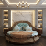 Italian Round Bed Design