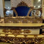 Hunkar Classic Bedroom from Chiniot, Pakistan - Elegant Bed Design with Traditional Craftsmanship