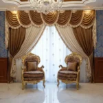 Luxury curtain designs for living room