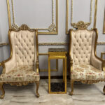 high back luxury chairs for wedding stages furniture