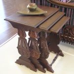 wooden nesting tables in chiniot
