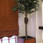 lead model wooden planter, flower stands