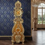 howard miller grandfather clock made by haq bahoo furniture chiniot pakistan