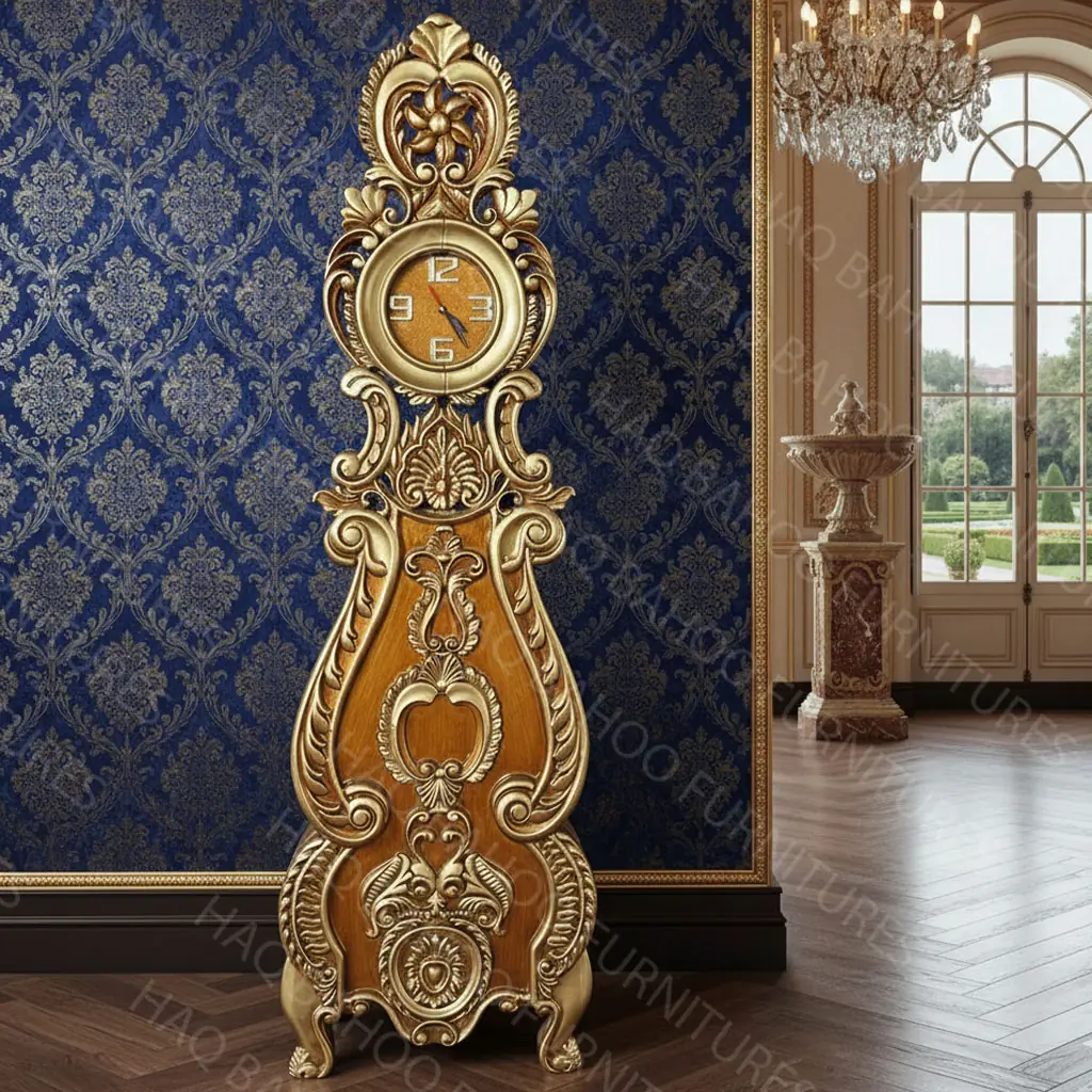 howard miller grandfather clock made by haq bahoo furniture chiniot pakistan