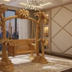 Saudi date palm wooden swing in pakistan