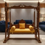 wooden swing for small houses