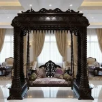 wooden swings in Pakistan in Mat finish