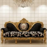 black and gold sofa designs in pakistan