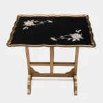 Luxe Blossom Charm Folding Table