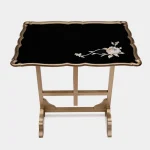Luxe Blossom Charm Folding Table