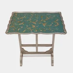 Teal Crush Folding Table