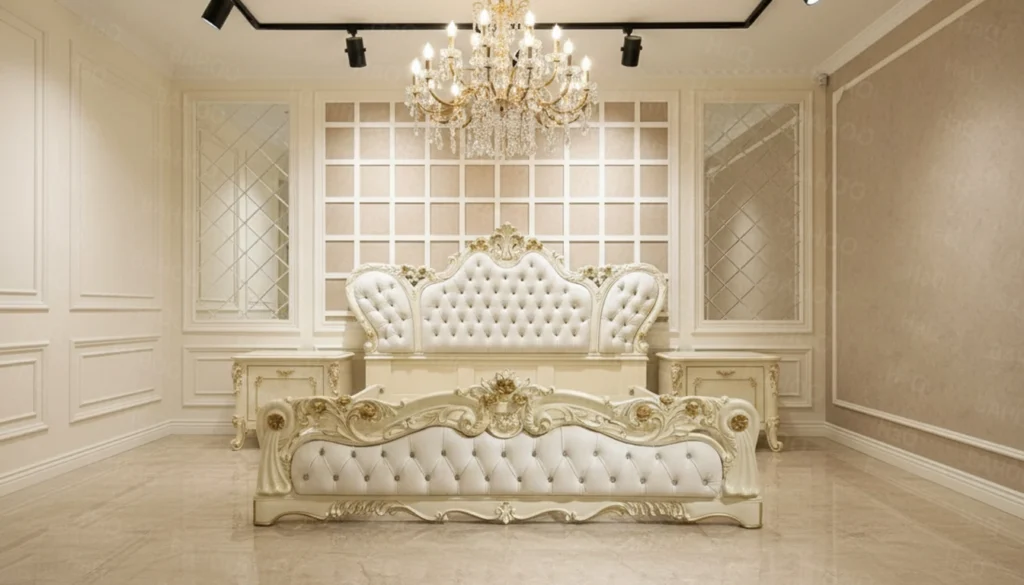 wedding bed in pakistan