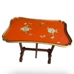 pearl blossom tea folding table