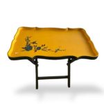 yelish inlaid folding table. tea table . wooden table