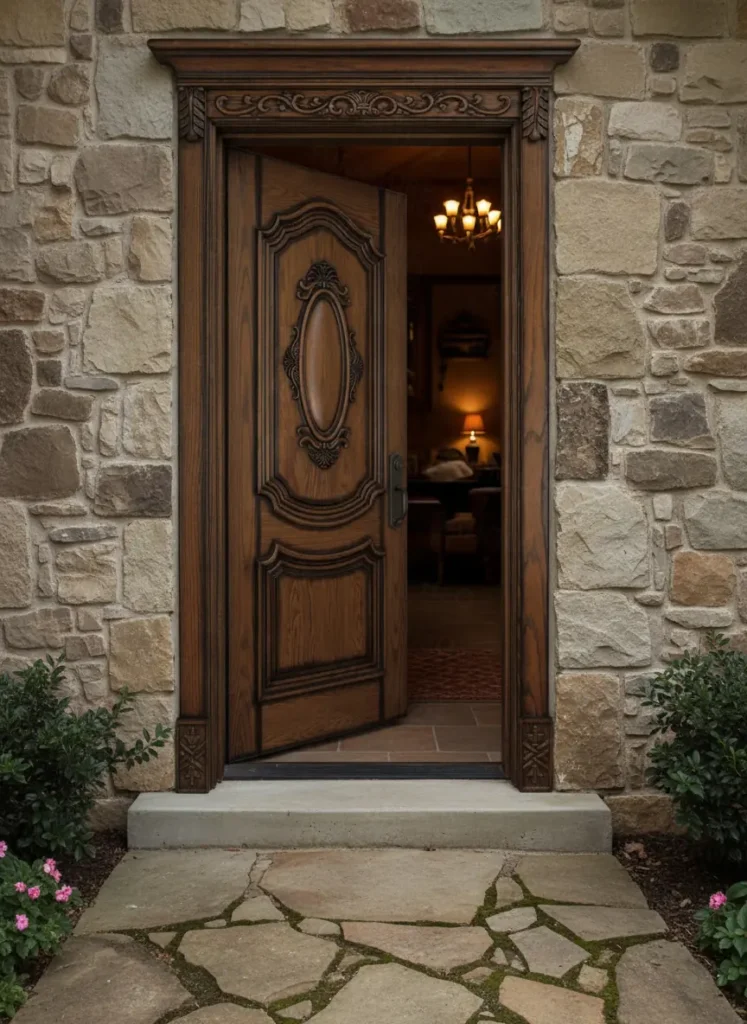 Wooden Exterior Doors – Insulated & Stylish