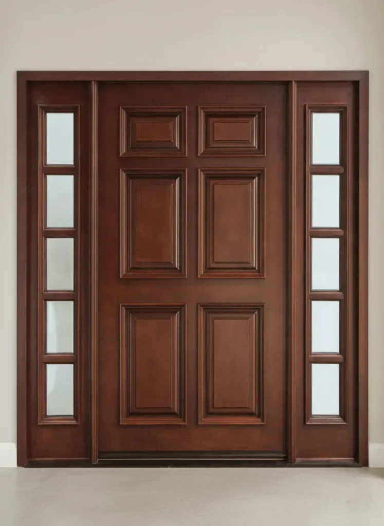 Front Door with Glass – Natural Light & Charm