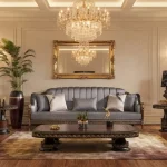 6 seater sofa set price in Pakistan luxury rosewood sofa by Haq Bahoo Furniture