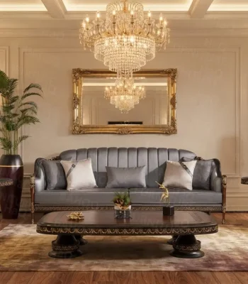 6 seater sofa set price in Pakistan luxury rosewood sofa by Haq Bahoo Furniture