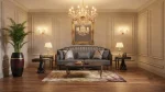 6 Seater Sofa Set Price in Pakistan – Luxury Rosewood Sofa - Image 2